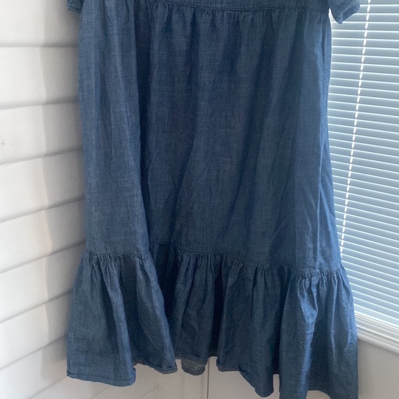 Zara Chambray Mini Dress - Picture 7 of 7